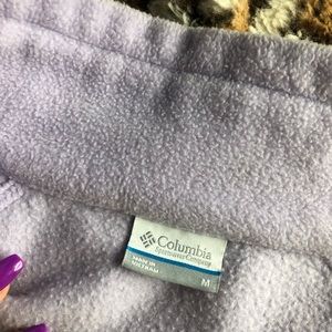 LILAC COLUMBIA FLEECE JACKET